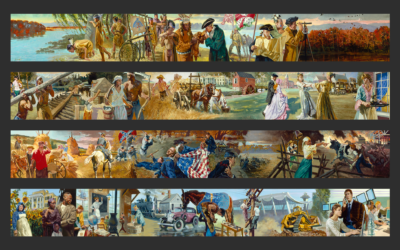 The “A Loudoun County Story” Mural